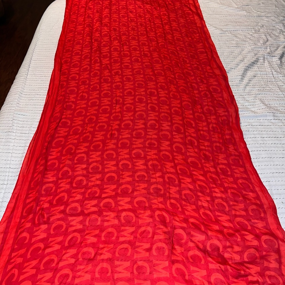 MCM scarf very think and silky. Light Scarf.